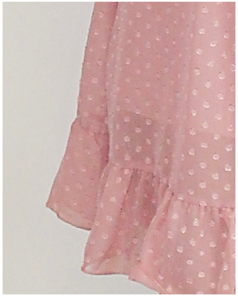Esmeralda jurk roze