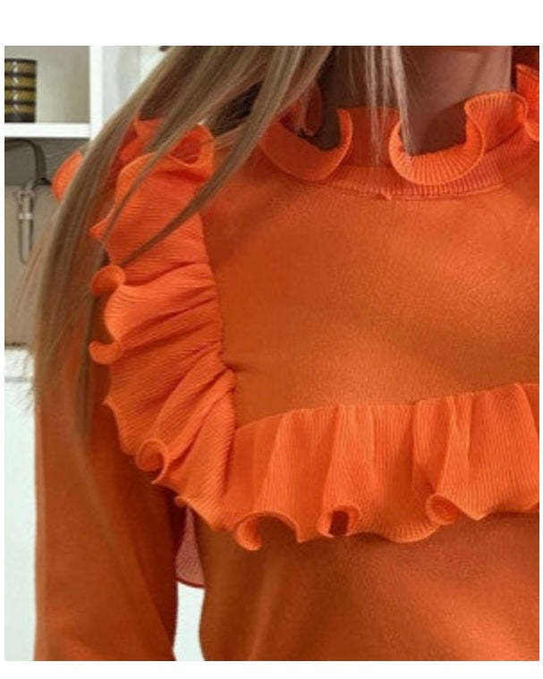 Ariana sweater oranje