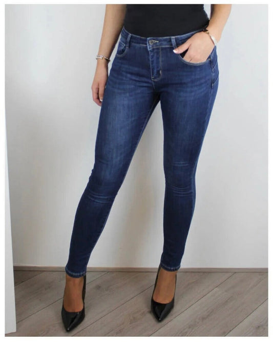 Jill skinny jeans donkerblauw
