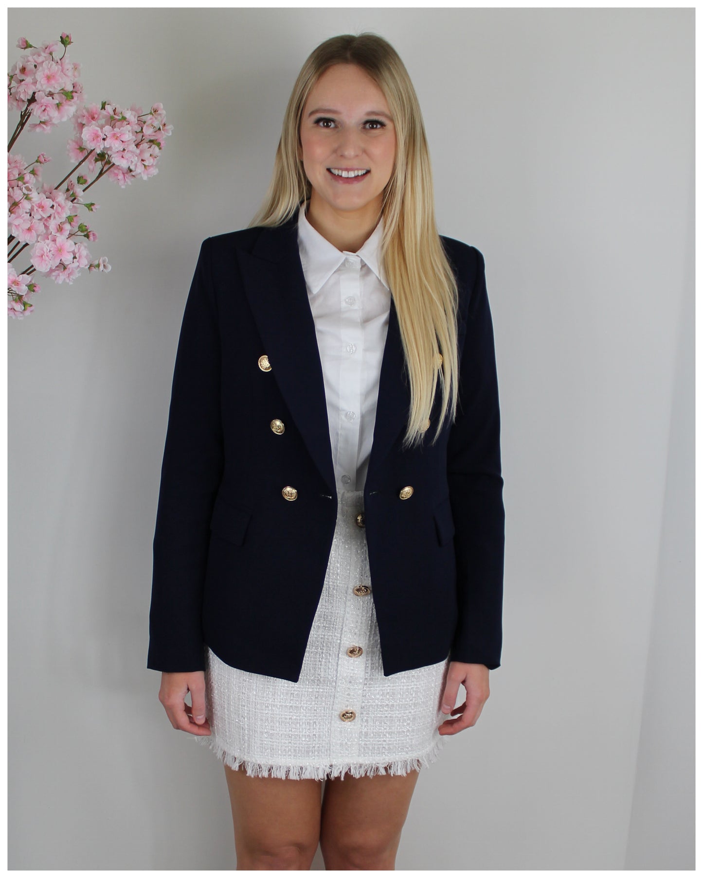 Annabel blazer donkerblauw
