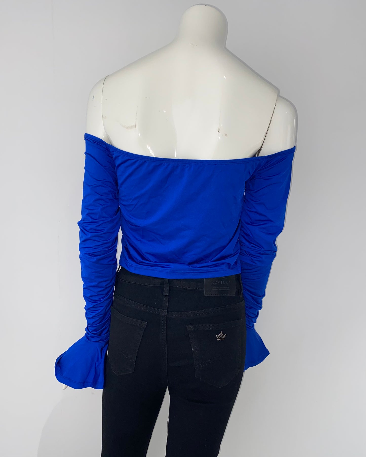 Noami top blauw