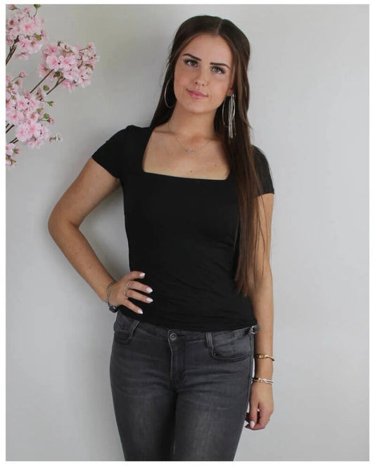 Yasmin shirt zwart