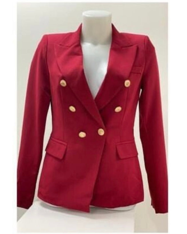 Annabel blazer bordeaux rood