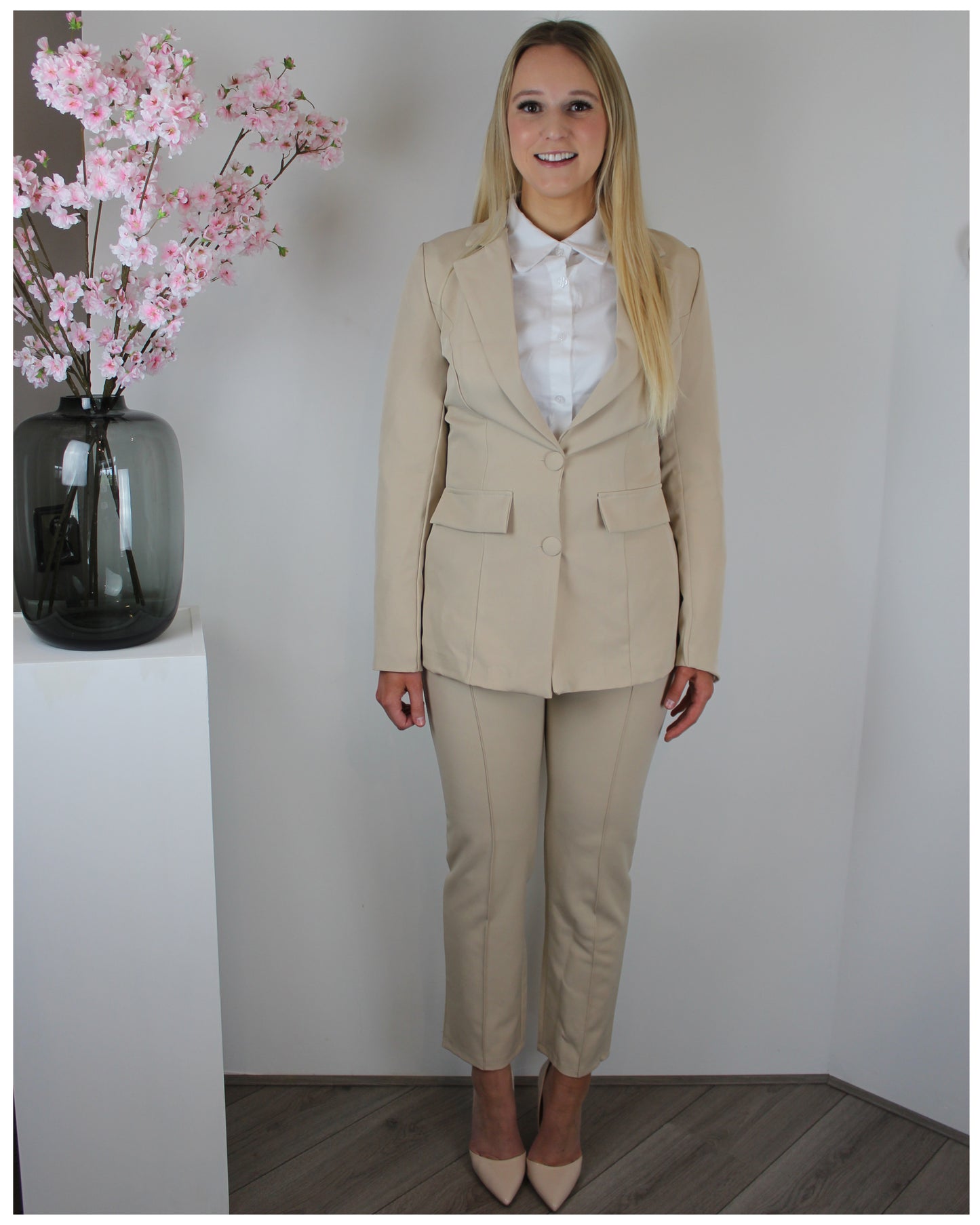 Louise blazer beige