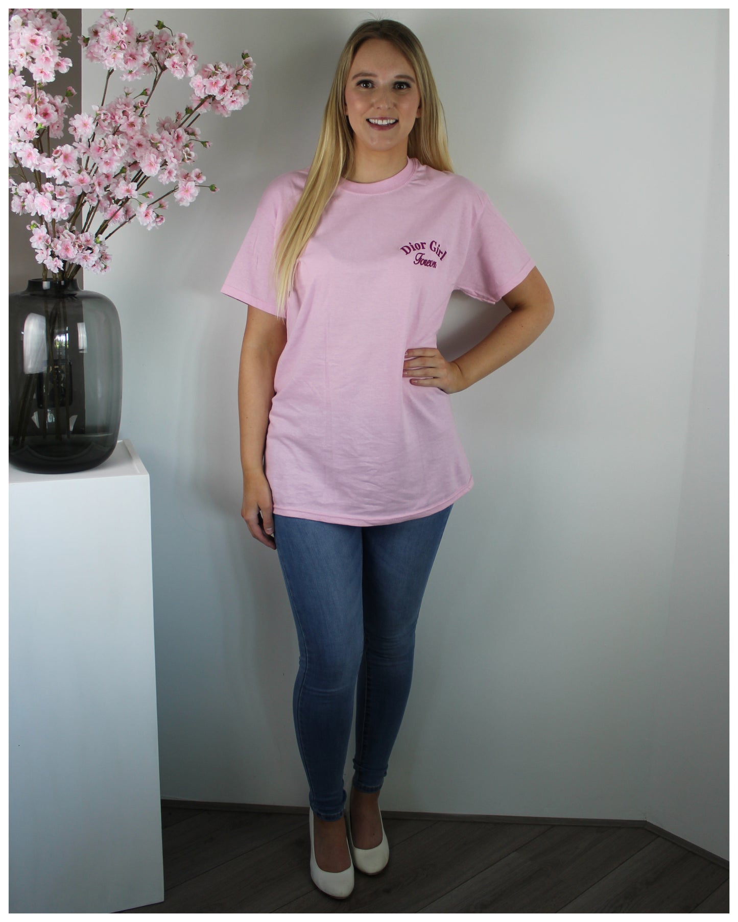 Emma shirt roze