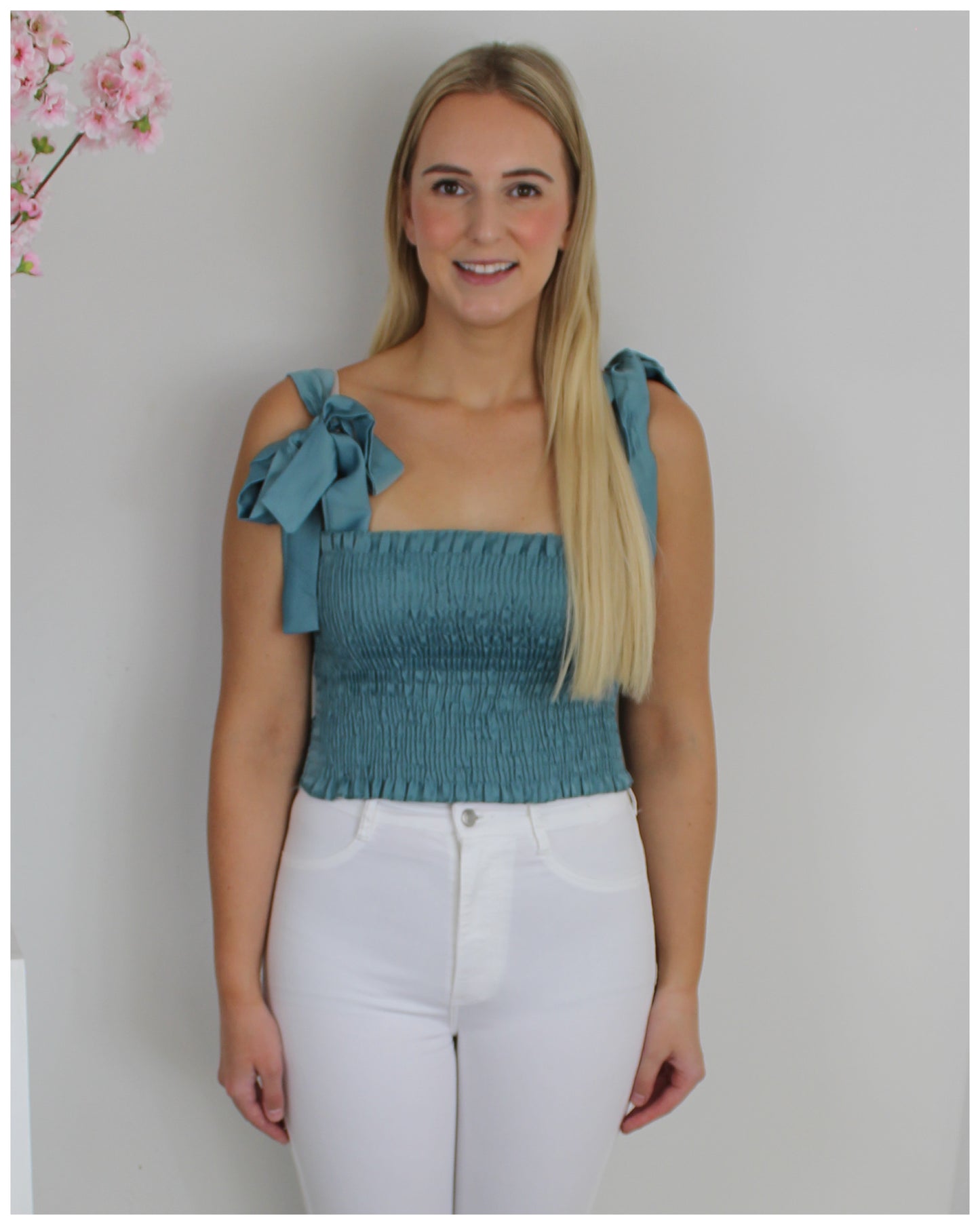 Amanda top turquoise