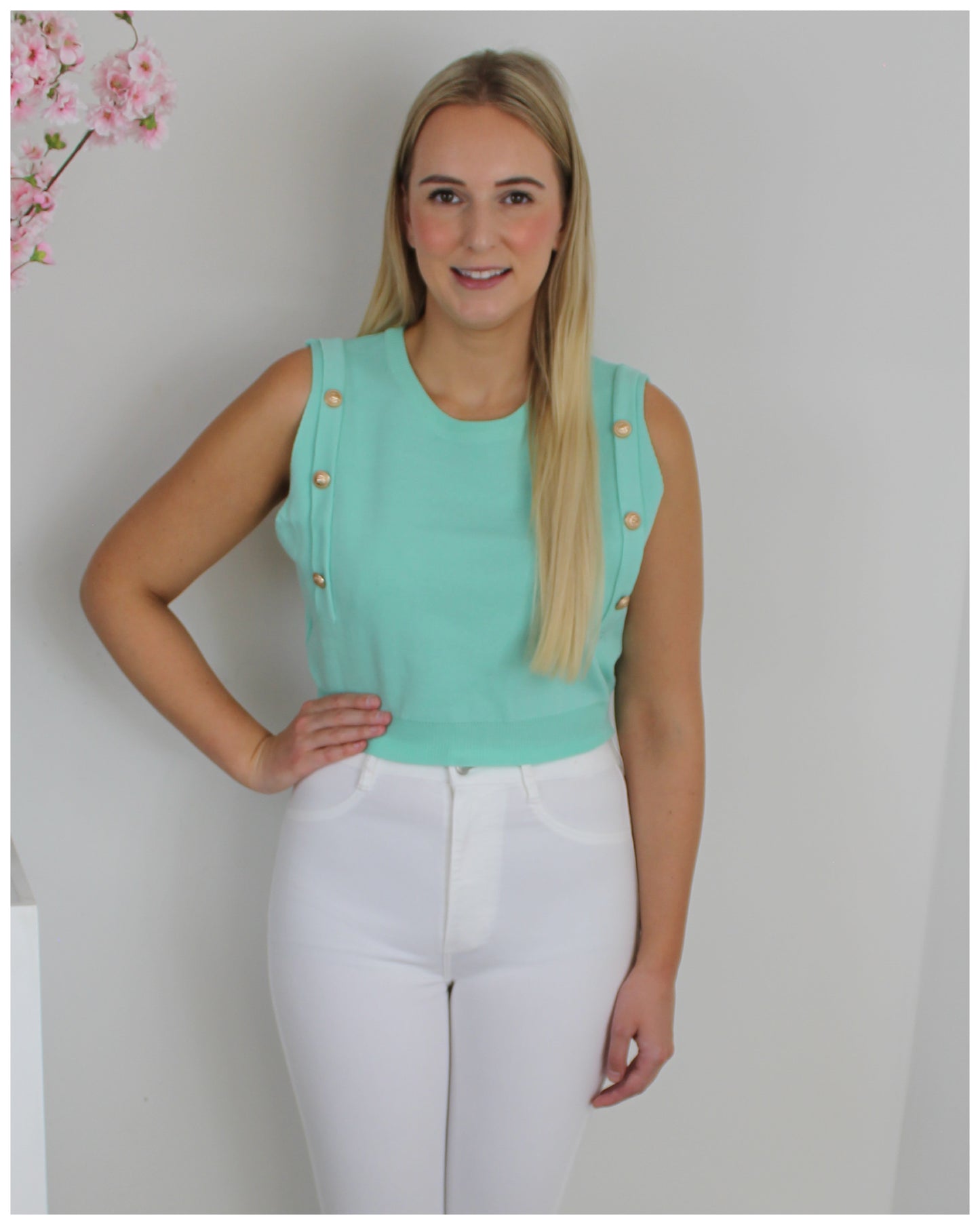 Stella top groen