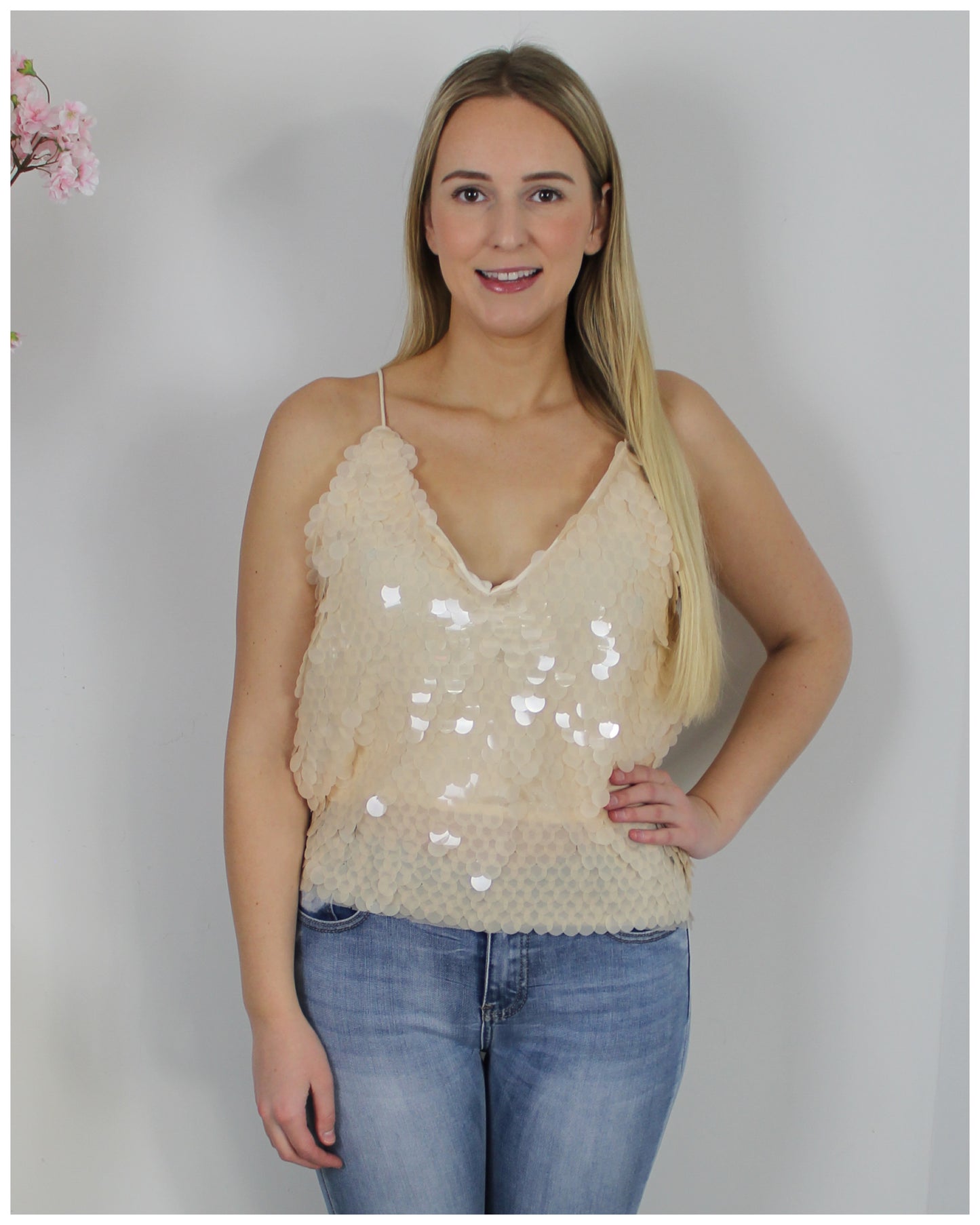 Angel top beige